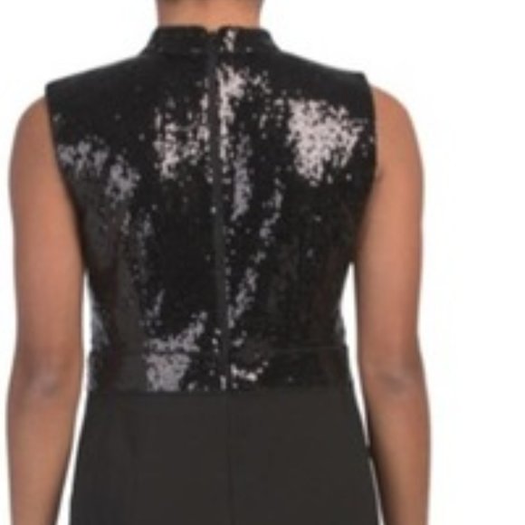 NWT Maggy London black sequin bodice dress, 8 - Picture 6 of 6